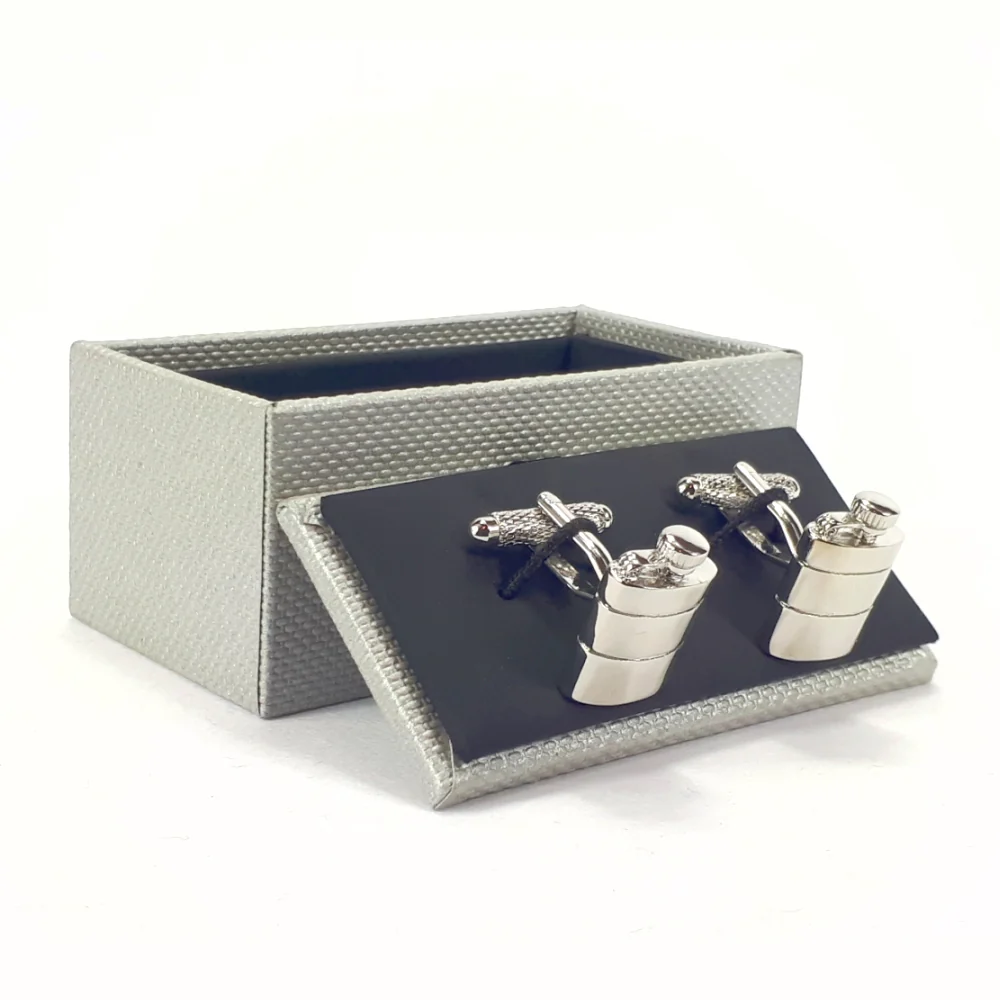 Hip Flask Cufflinks - Image 4