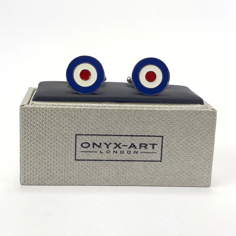 RAF Roundel Cufflinks - Image 3