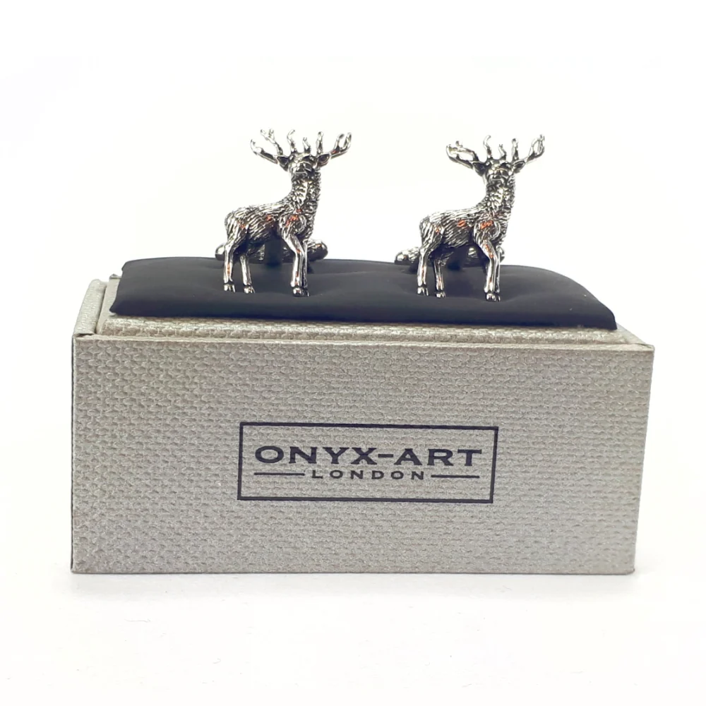 Stag Cufflinks - Image 3