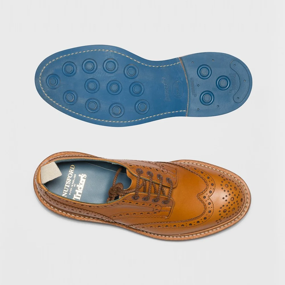 Tricker's Bourton Revival Acorn Antique Country Shoe - Image 3